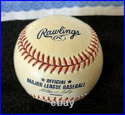 Derek Jeter Yankees Hand Signed Autographed Official League Baseball With COA