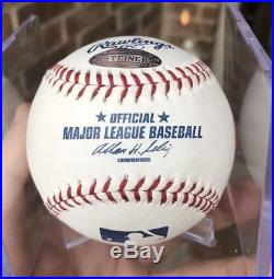Derek Jeter autographed baseball with rare Captain inscription- Steiner Coa