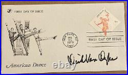 Dick Van Dyke SIGNED (Mary Poppins) Dance Hall Cover With COA 1st Day Cover RARE