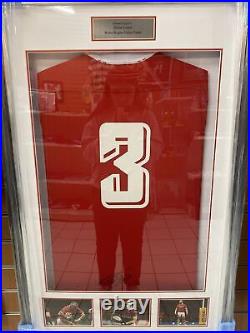 Dillon Lewis Wales Rugby Signed Shirt Six Nations 2023 FRAMED WITH COA