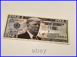 Donald Trump Hand Signed Trump Dollar Authentic With COA