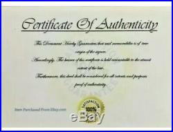 Donald Trump Signed 8x10 Autographed Photo With Certificate Of Authenticity COA
