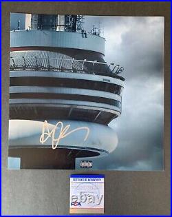 Drake Signed Autographed Views 12x12 Album Photo with PSA/DNA COA