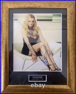 Drew Barrymore Signed Framed Photo with COA Limited Edition