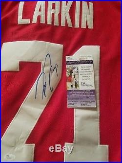 Dylan Larkin Autographed Detroit Red Wings Home Jersey With COA