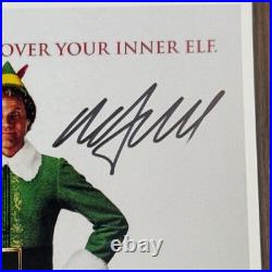 ELF MOVIE POSTER 11x17 SIGNED & AUTHENTICATED with COA