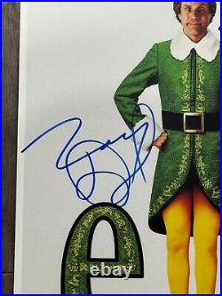 ELF MOVIE POSTER 11x17 SIGNED & AUTHENTICATED with COA