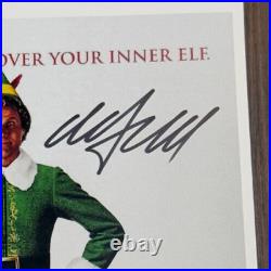 ELF Signed Movie Poster 11x17 with COA Authentic Memorabilia