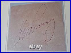 EXTREMELY EXTREMELY RARE Elvis Hand-Signed Autograph WITH COA