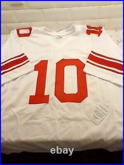 Eli Manning Autographed Signed NY Giants White Jersey PRISTINE! Comes With COA