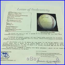 Elston Howard Signed Autographed Baseball With JSA COA