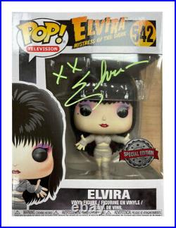 Elvira Funko Pop Signed by Cassandra Peterson 100% With COA