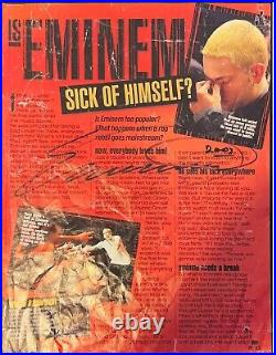 Eminem Autograph (Signed Magazine Article from Early 2000's) with COA