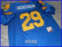 Eric Dickerson Rams Football NFL Signed / Autographed Jersey with COA