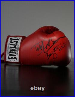 Everlast Boxing Glove Signed By Dolph Lundgren & Brigitte Neilsen With COA
