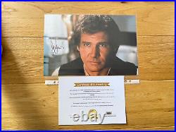 Exceptional Signed Photo Harrison Ford Raiders Of The Lost Ark With COA