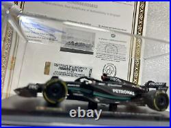 F1 Mercedes W14 Scale Model, Signed By Lewis Hamilton with COA