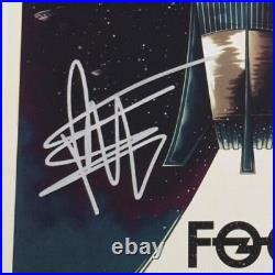 FOO FIGHTERS POSTER 11x17 SIGNED & AUTHENTICATED with COA