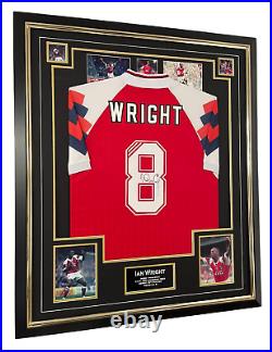 FRAMED 1993 AN WRIGHT Signed Shirt Autographed Jersey with COA