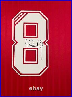 FRAMED 1993 AN WRIGHT Signed Shirt Autographed Jersey with COA