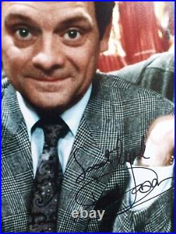 Fabulous ONLY FOOLS AND HORSES STARS GENUINE signed 12x8 with coa