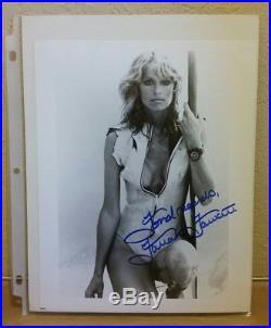 Farrah Fawcett Charlie's Angels signed 8x10 photo Autographed with COA