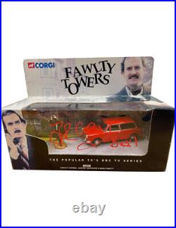 Fawlty Towers Corgi Van Signed by John Cleese 100% Authentic With COA
