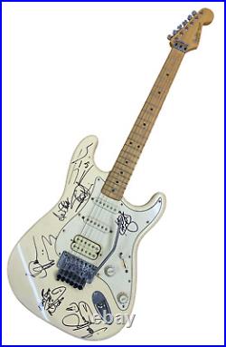 Fender Stratocaster Guitar SIgned By Iron Maiden Good Condition With COA