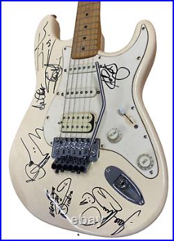 Fender Stratocaster Guitar SIgned By Iron Maiden Good Condition With COA