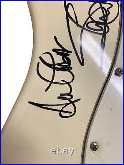 Fender Stratocaster Guitar SIgned By Iron Maiden Good Condition With COA