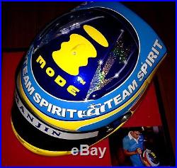 Fernando Alonso 2005 Hand Signed Full Scale team Spirit Replica Helmet with COA