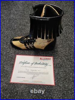 Floyd Mayweather Signed Boxing Boot With COA