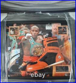 Floyd Mayweather signed boot With COA