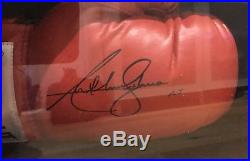 Framed Anthony Joshua Hand Signed Glove with AFTAL Dealer COA