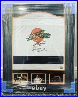 Framed Karate Kid Gi Signed By Ralph Macchio 100% Authentic with COA