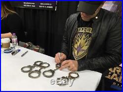 Framed Walking Dead Michael Rooker Autographed Handcuffs Merle Dixon with COA