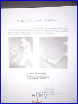 Freddie Mercury Queen Signed Photo With COA, Vintage Very Rare