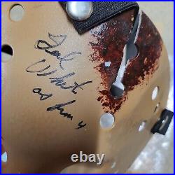 Friday 13th TED WHITE Signed Jason MASK WITH COA