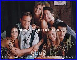 Friends Tv Show Stars -=6=- All Cast Hand Signed Autographed Photo With Coa