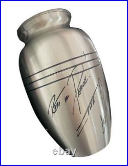 Funeral Urn Signed By WWE WWF Star The Undertaker 100% Authentic with COA