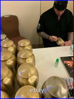 Funeral Urn Signed By WWE WWF Star The Undertaker 100% Authentic with COA