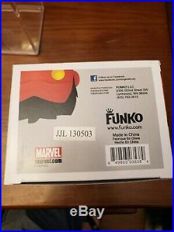 Funko POP Red Hulk Metallic #13 SDCC 2013 Exclusive Stan Lee Autograph with COA
