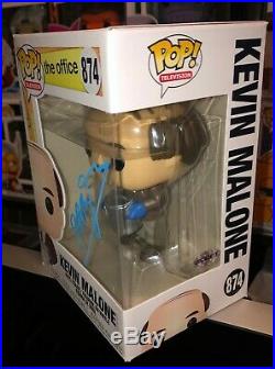 Funko POP! Television The Office- Kevin Malone with Chilli (Autographed withCOA)