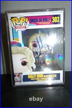 Funko Pop Harley Quinn Signed By Margot Robbie With Coa