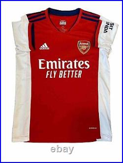 Gabriel Martinelli SIGNED Arsenal FC Football Shirt Medium Autograph with COA