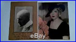 Gabriele D'annunzio Signed Note To Mary Pickford W Signed Photo Of Her With Coa