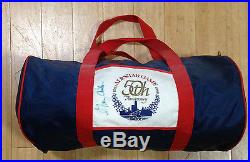 Gary Carter Signed Autograph 1983 All Star Game used Duffel Bag COA with tag