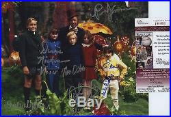 Gene Wilder Signed Autographed Jsa Coa Willy Wonka Cast Photo With All 5 Kids