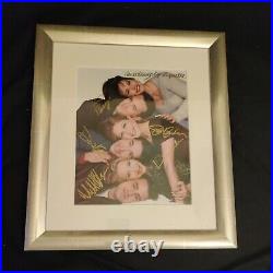 Genuine Hand Signed Friends Cast x 6 Photo With COA Framed