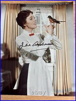 Genuine Signed Photo Julie Andrews With COA Mary Poppins